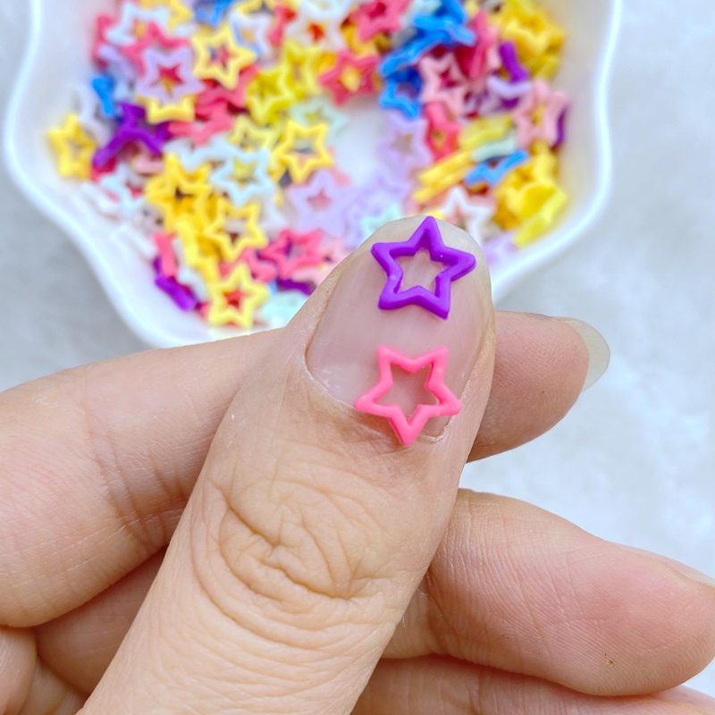 100 buah baru lucu Mini 8mm Ma - Star Flat Back ulasan dan harga