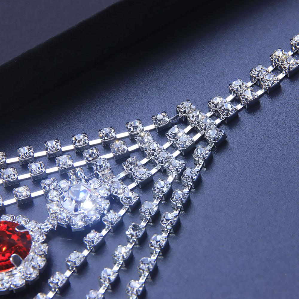 Celana dalam kristal merah Lin - Body Jewelry Women ulasan dan harga