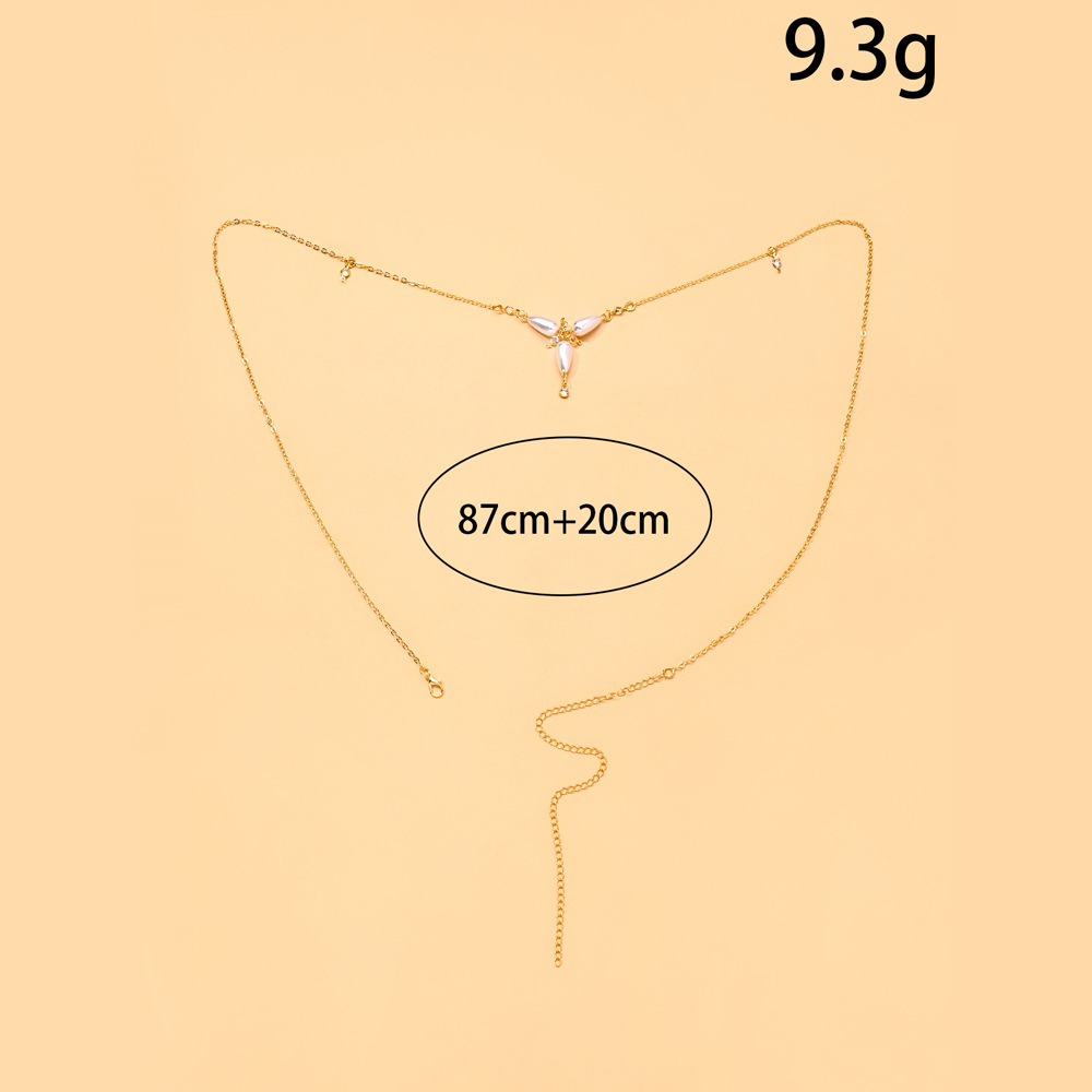 Rantai Pinggang Mutiara Perhia - Body Jewelry Women ulasan dan harga