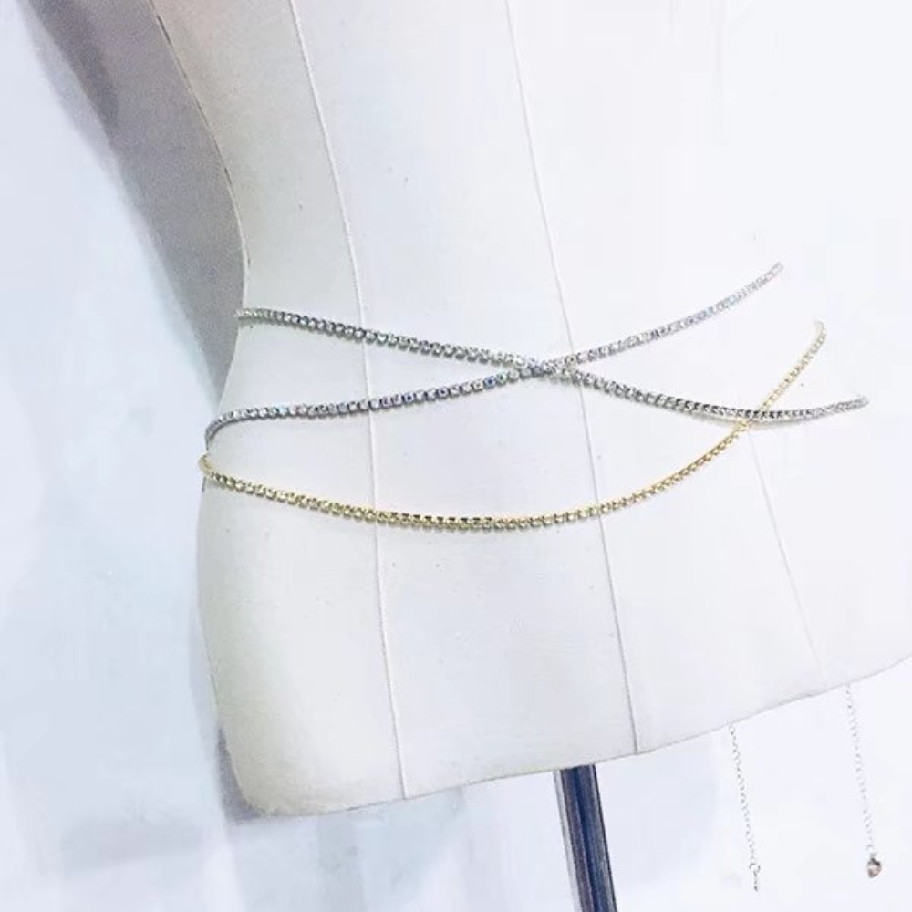Rantai Pinggang Rantai Cakar B - Body Jewelry Women ulasan dan harga