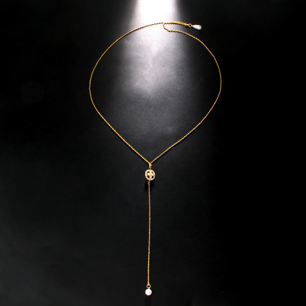 Stonefans rantai belakang muti - Body Jewelry For Backless Dress ulasan dan harga