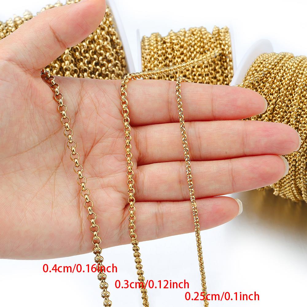 1 Meter Rantai Lingkaran Kecil - Body Jewelry Bulk ulasan dan harga