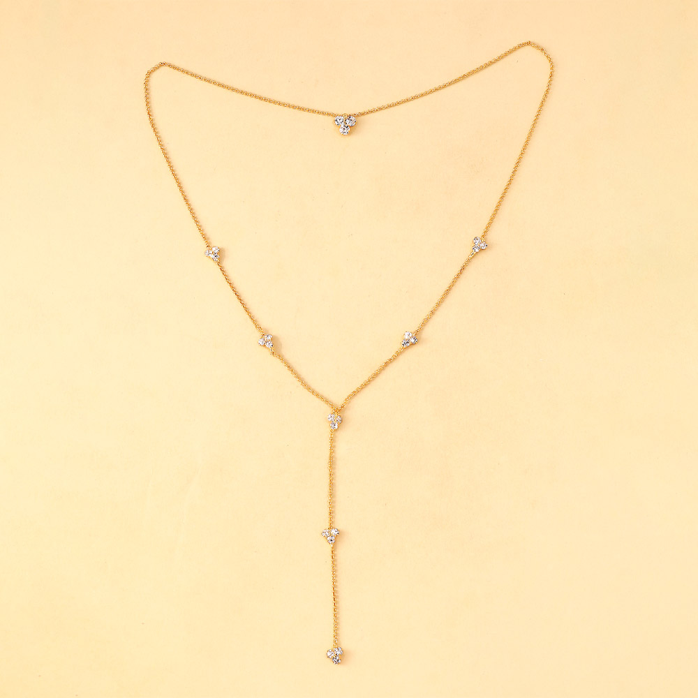 Stonefans Kalung Rantai Tubuh  - Body Jewelry For Backless Dress ulasan dan harga