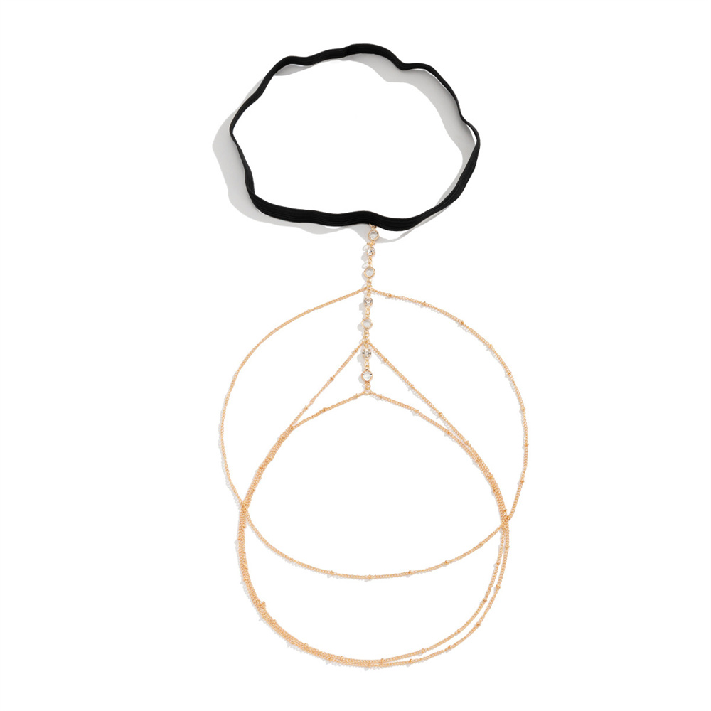 Rantai Paha Kristal Elastis Ga - Body Jewelry Women ulasan dan harga