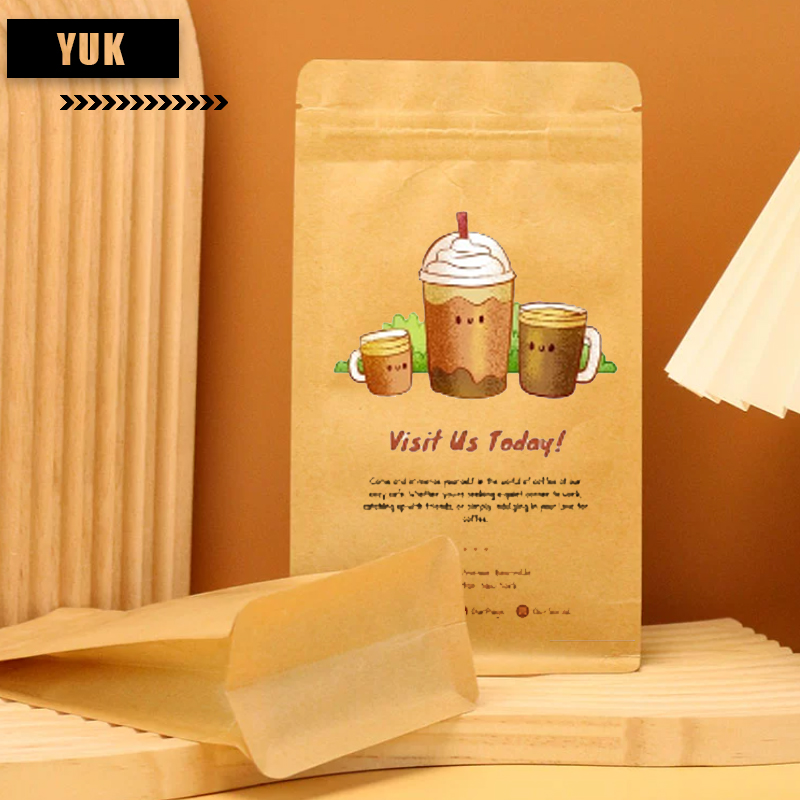 50pcs Tas Kertas Kraft Bersege - Star Flat Back ulasan dan harga