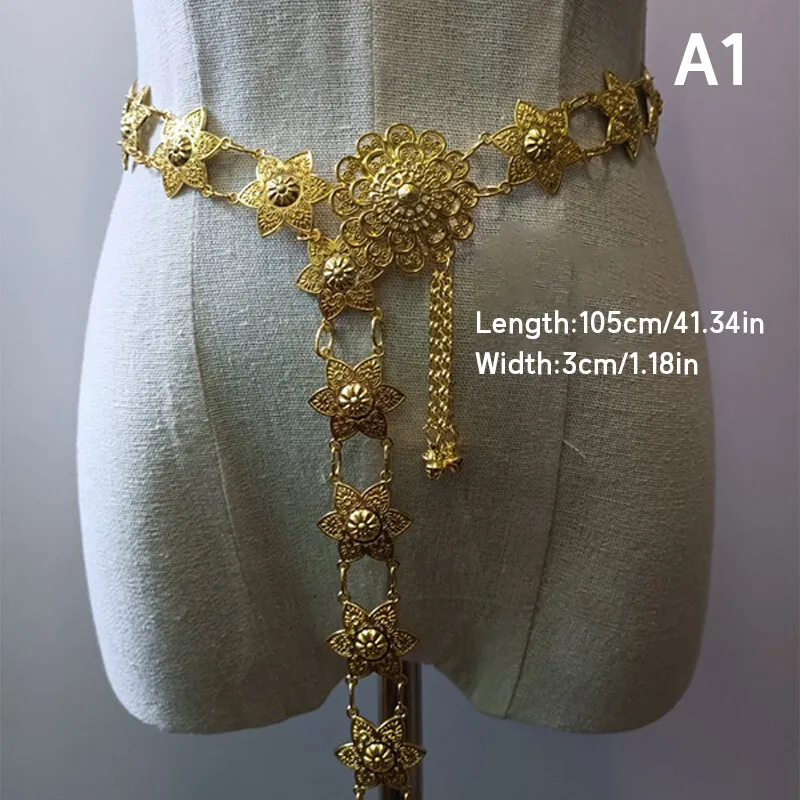 1 Buah Ikat Pinggang Emas Dai  - Body Jewelry Bulk ulasan dan harga
